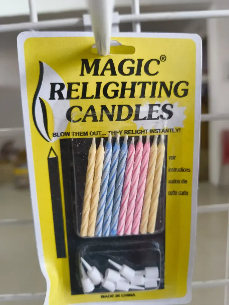 Magic Relighting Candle 10pcs - Box of 24