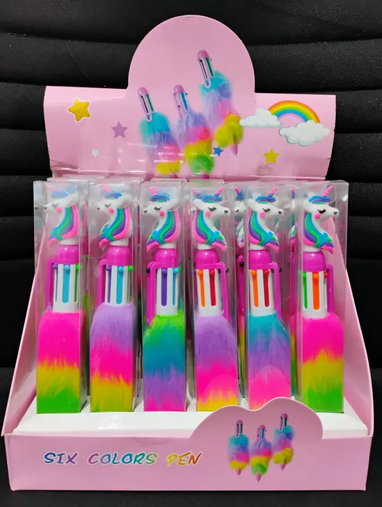 [R0277] Unicorn Six Colour Pen