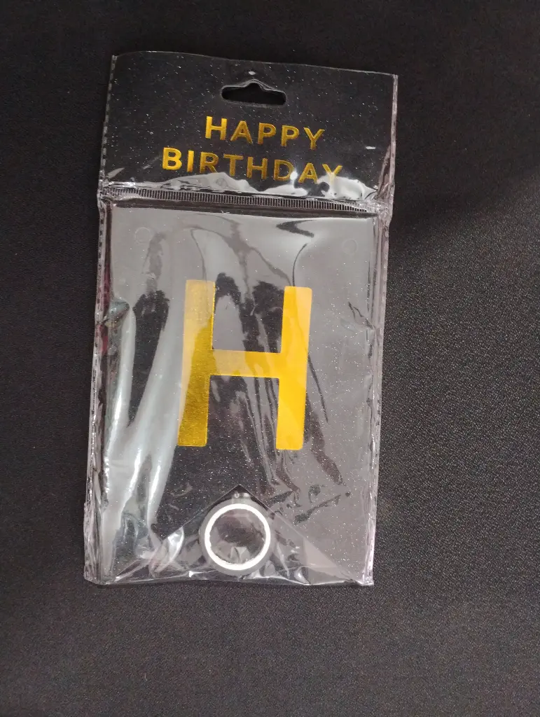 HB Cut Black Golden Banner