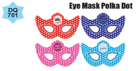 [MASK-DQ701] Eye Mask Polka Dot