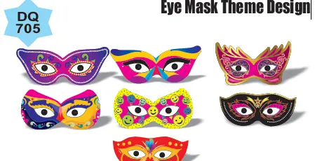 [MASK-DQ705] Eye Mask Theme Design