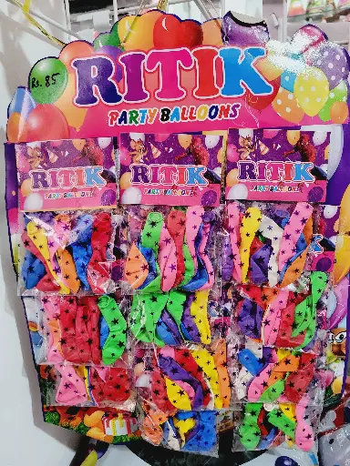 Balloon Chart 10 pkt Mix