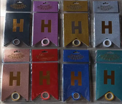 HB Glitter Banner - All