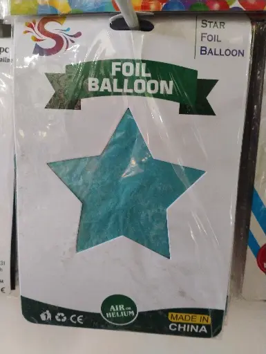 Foil Balloon Star - 18 Inch - All