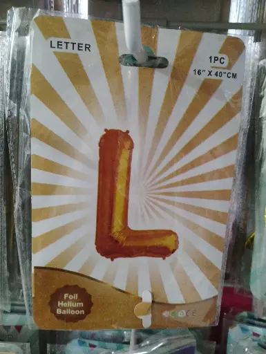 Foil Balloon Letters All - 16 Inch