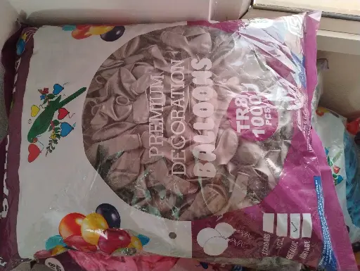 [PARROT METALLIC All] Parrot Balloon TR8 Metallic (1000 Pcs) - All