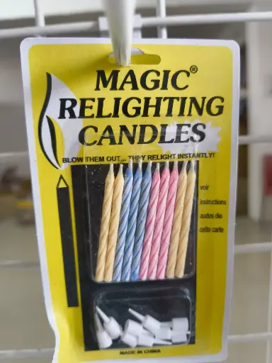 [MAGICAN-10] Magic Relighting Candle 10pcs - Box of 24